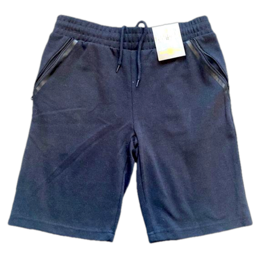 Hollywood Mens Black Sweat Shorts - Size Small - Brand New